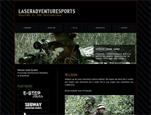 Tablet Screenshot of laseradventuresports.com